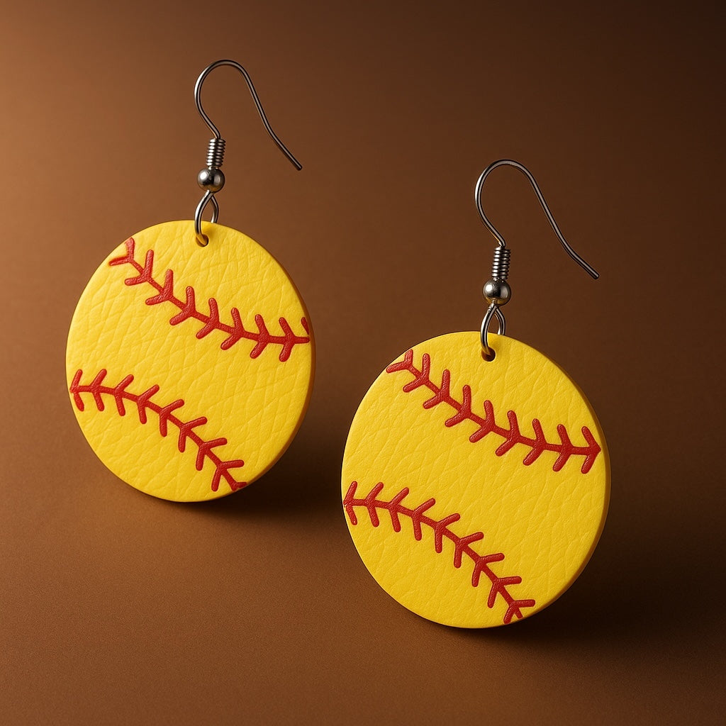 Catch the Game-Changer Softball Earrings! 🥎