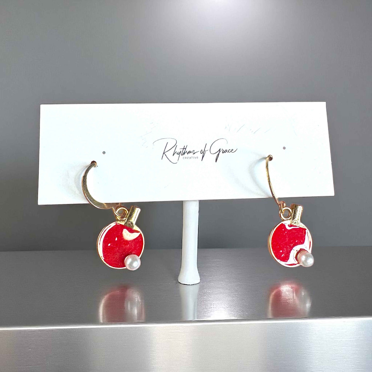 Ping Pong Perfection: Paddle Your Style with Ping Pong Earrings!
