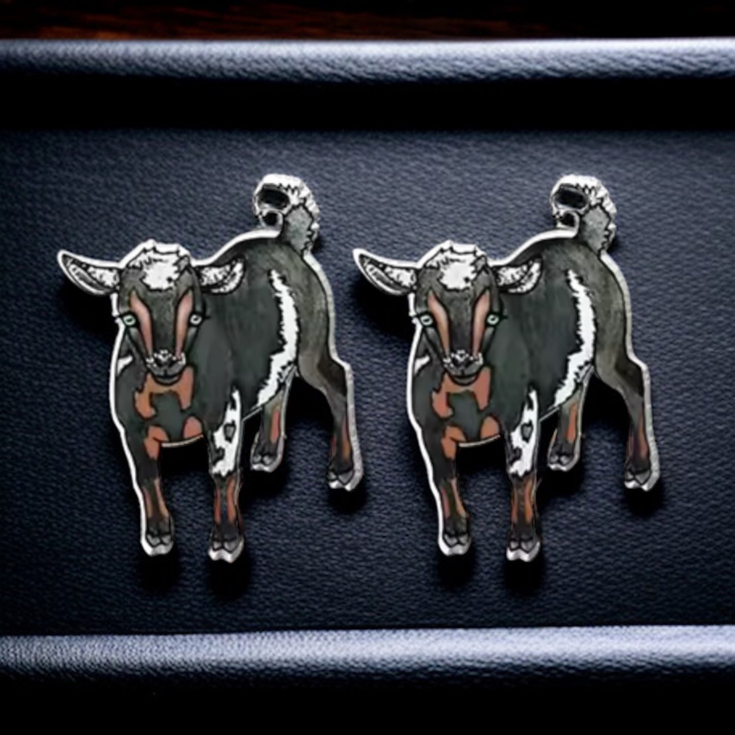 Goats Galore: Adorable Goat Stud Earrings! ๐