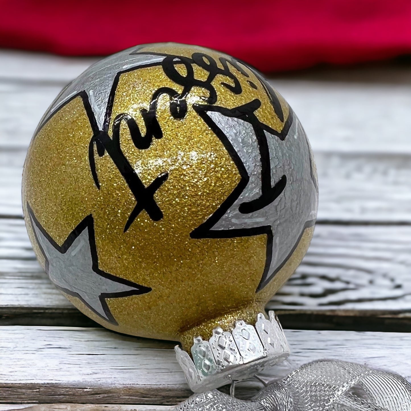 I Dissent Ornament - RGB Ornament, Christmas Ornament, Holiday Ornament, Dissent Ornament, Ornament Exchange, Feminism Ornament - Rhythms of Grace Creative