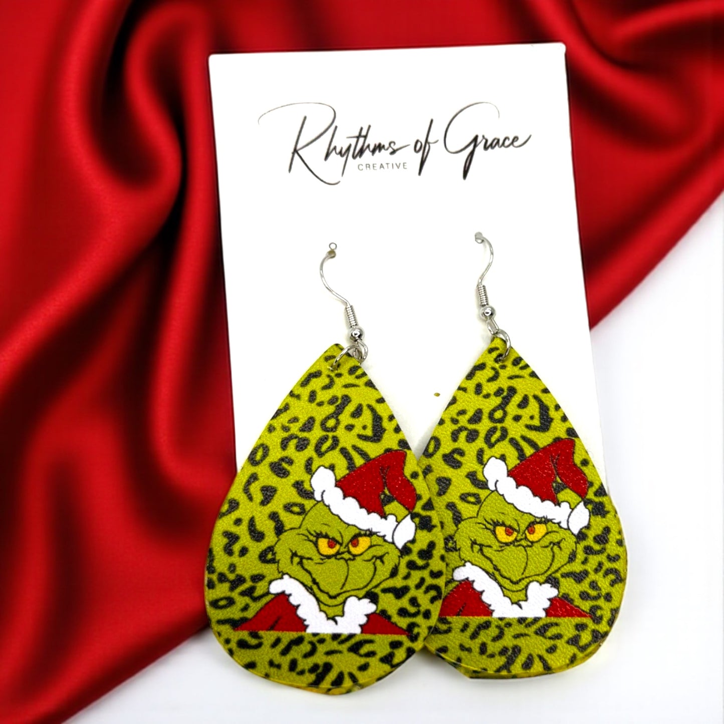 Mean One Dangle Earrings: Get Your Grinch On This Christmas!