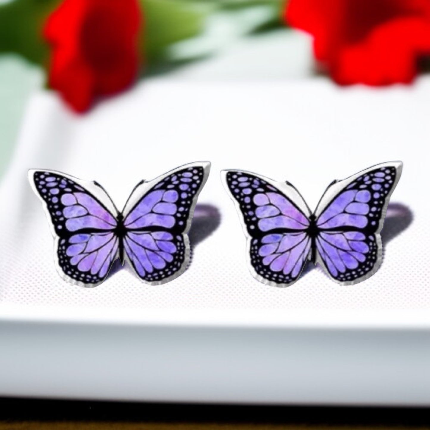 Flutter into Fashion with Our Butterfly Stud Earrings! 🌟