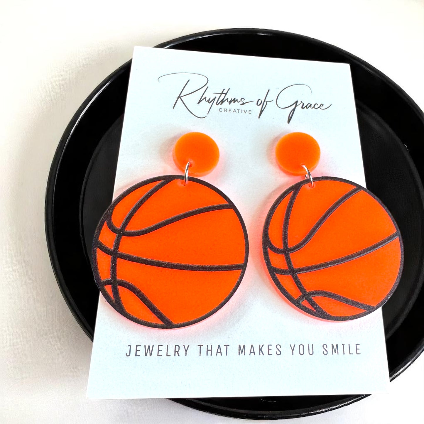 Score Big with Sports-Themed Dangle Earrings!