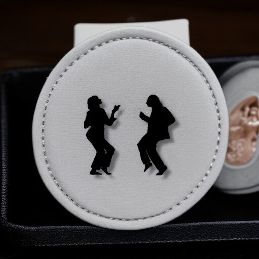 Twist & Shout: Pulp Fiction Dance Stud Earrings - Handmade Fun!