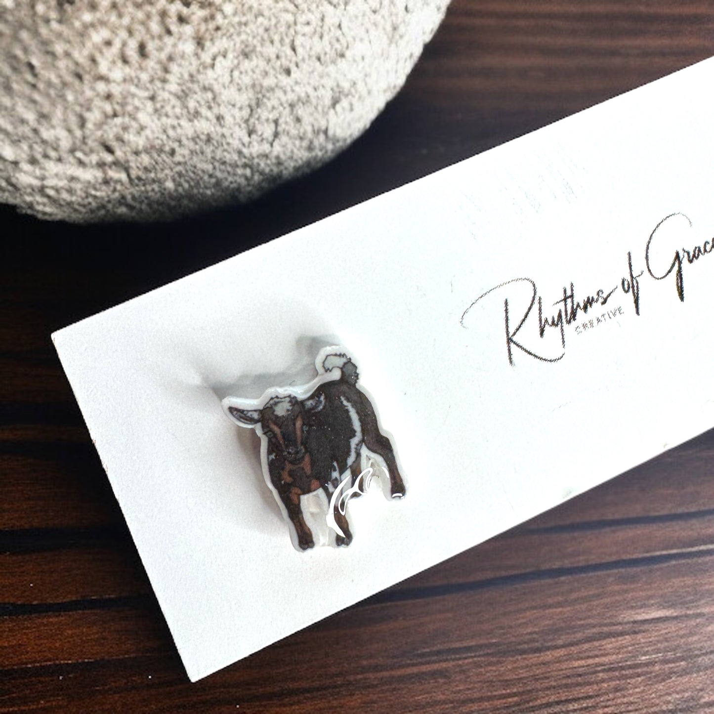 Goats Galore: Adorable Goat Stud Earrings! ๐