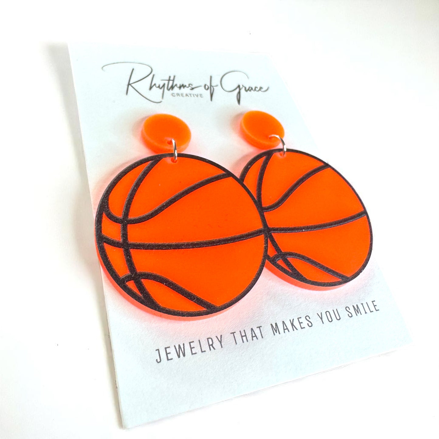 Score Big with Sports-Themed Dangle Earrings!