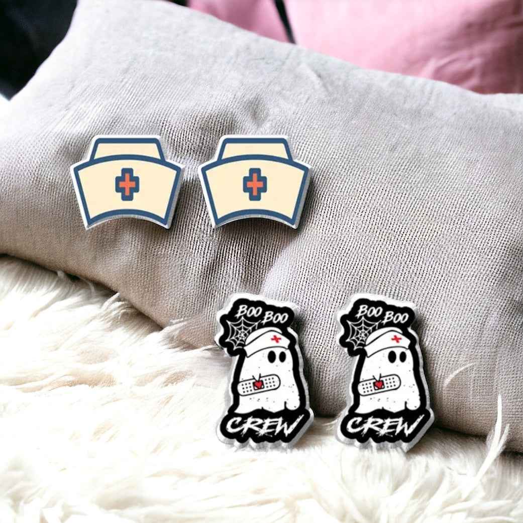Medical Staff Studs - Be the Hero in Style!