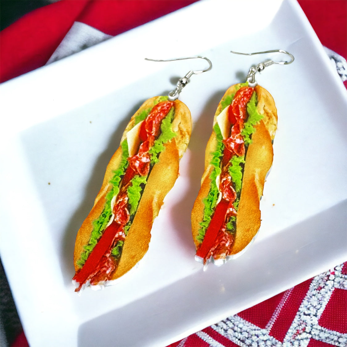 Sub-tastic Sandwich Earrings: Foodie Fashion That’s a Bite Above!