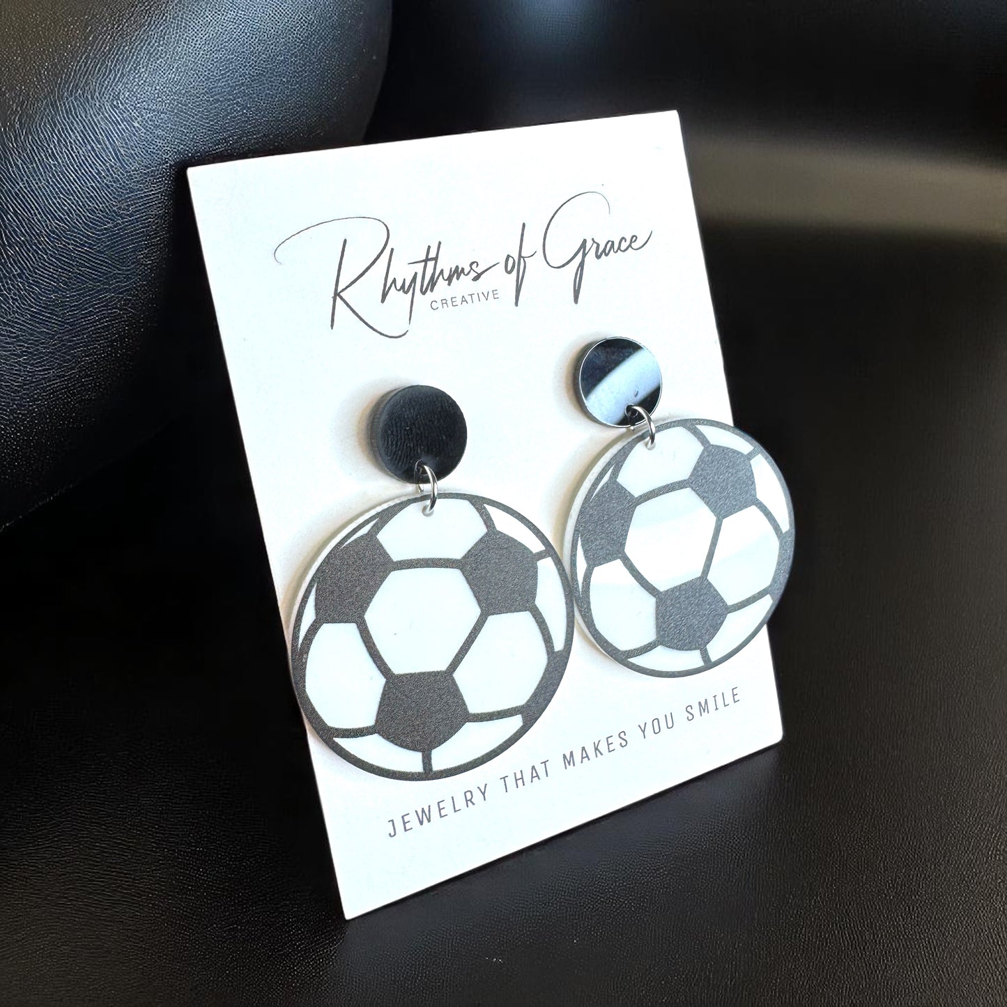 Score Big with Sports-Themed Dangle Earrings!