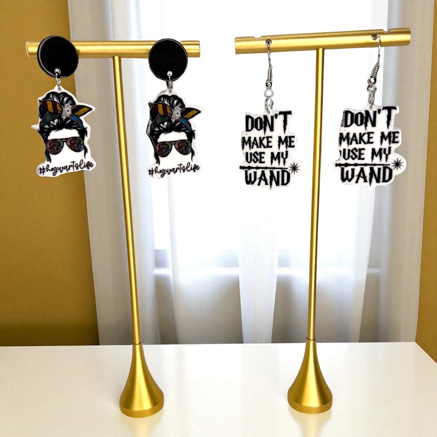 Hogwarts Earrings: Wear Your Wizarding World Adventures! ✨ - Rhythms of Grace Creative