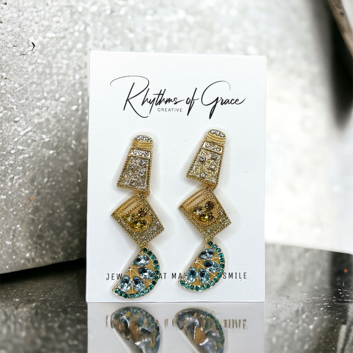 Tequila Shots Earrings: Party-Ready Bling for Every Happy Hour!
