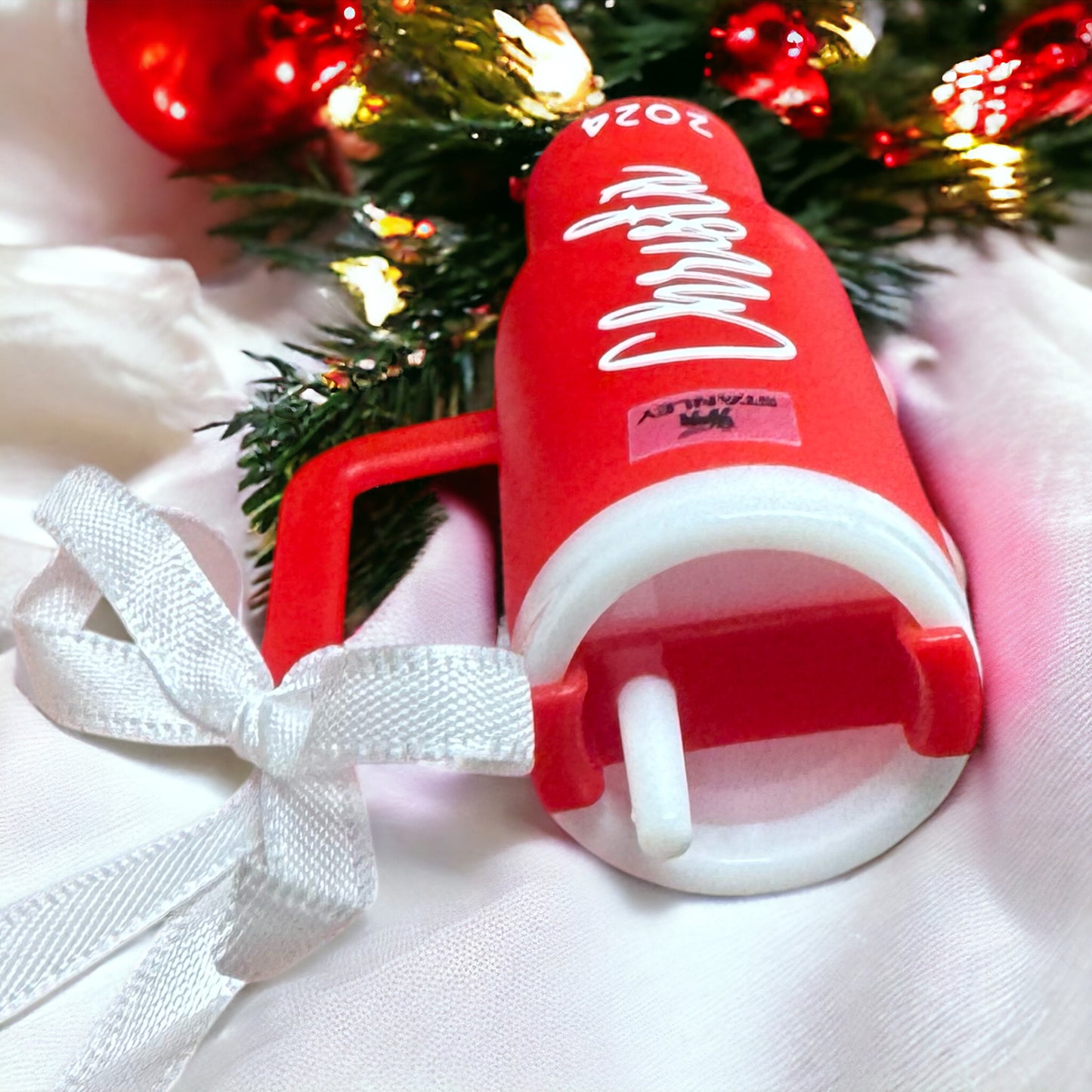 Cheers to the Season: Personalized Mini Stanley Cup Ornaments for the Perfect Gift!