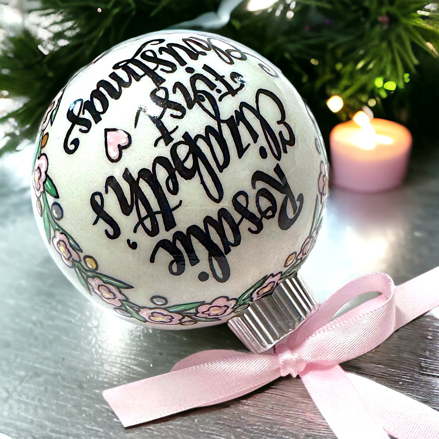 Baby's First Christmas Ornament: A Cherished Keepsake for Tiny Holiday Memories!