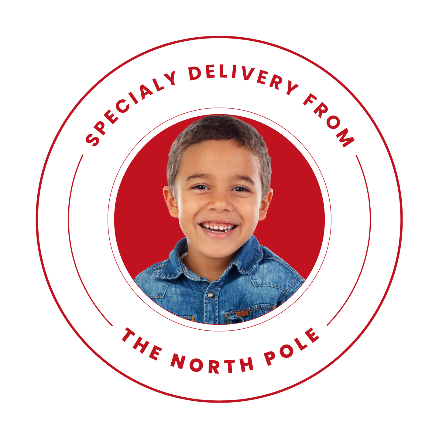 Personalized Santa Gift Tags – Custom North Pole Express Labels, Waterproof Christmas Stickers, Santa’s Workshop & Holiday Name Tags