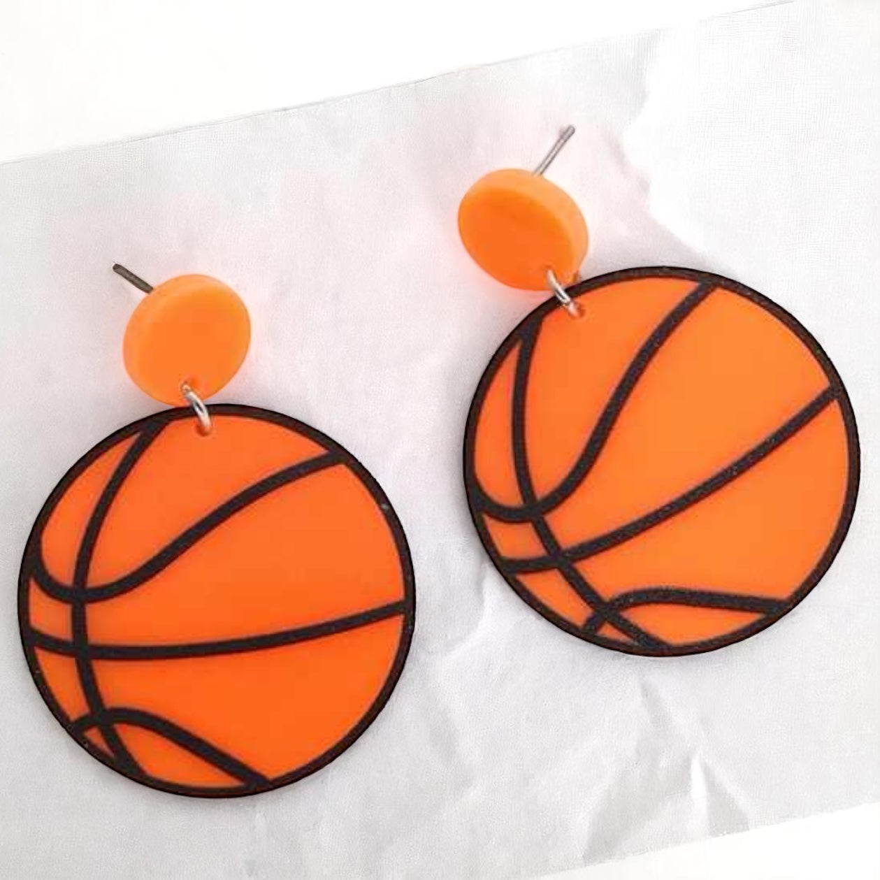 Score Big with Sports-Themed Dangle Earrings!