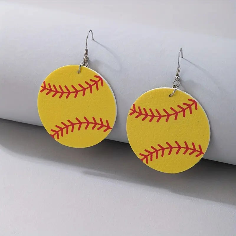 Catch the Game-Changer Softball Earrings! 🥎