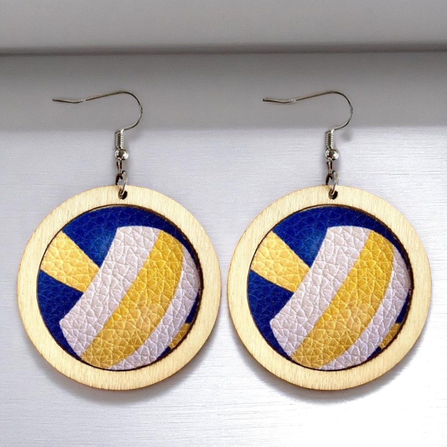 Serve Up Style with Our Volleyball Dangle Earrings! 🏐