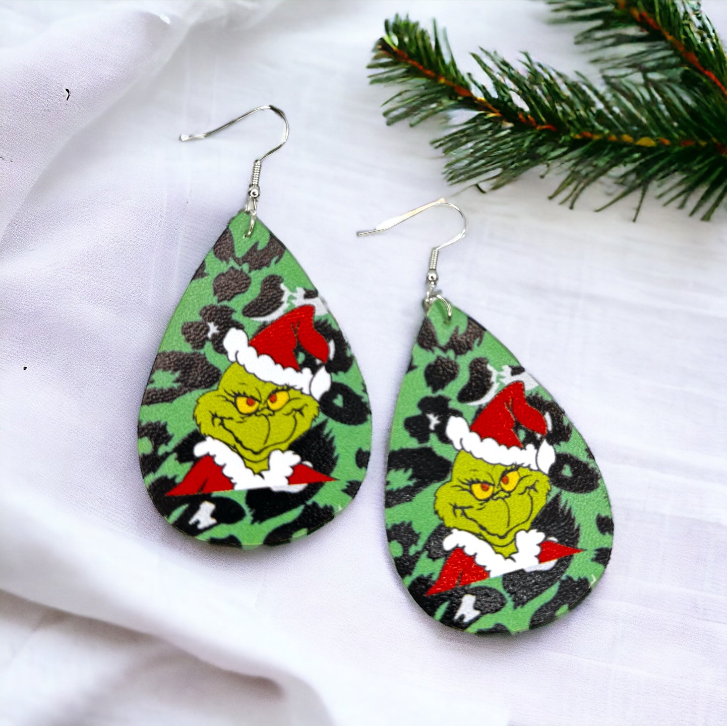 Mean One Dangle Earrings: Get Your Grinch On This Christmas!