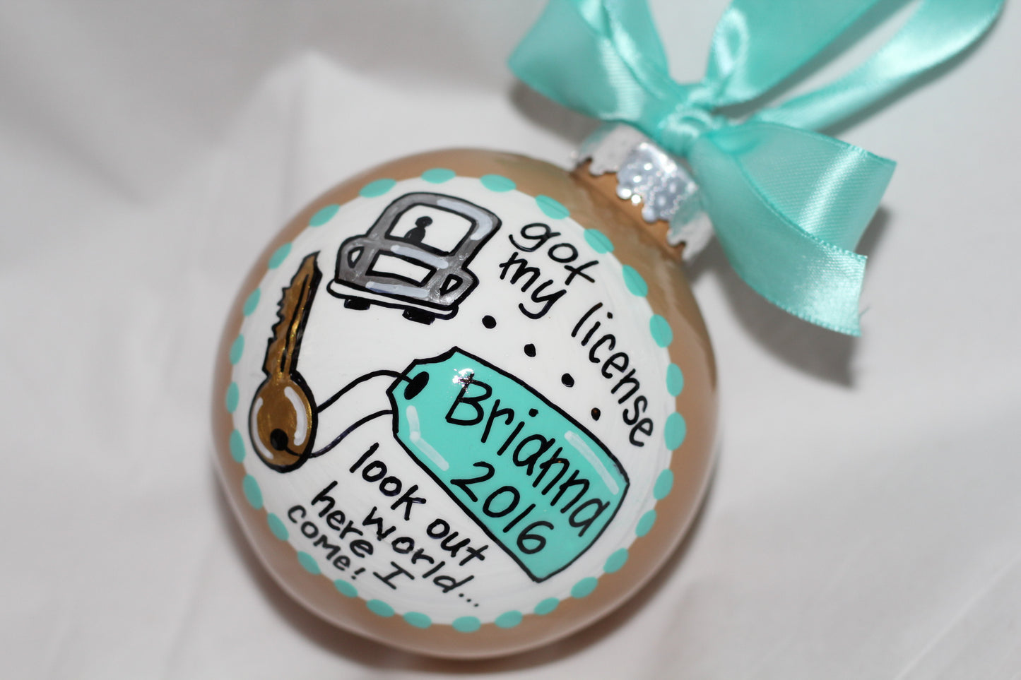 Christmas Ornament: "Driver's License" – Celebrate the New Driver in Your Life