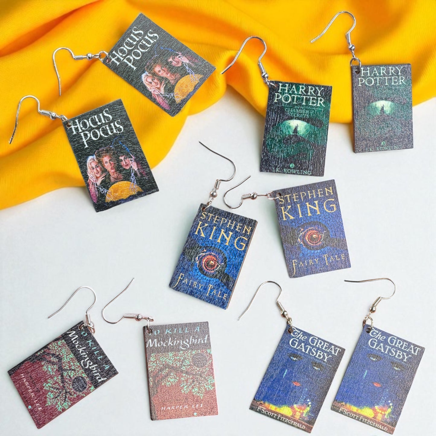 Book Earrings โ The Perfect Accessory for Every Literary Lover! ๐ - Rhythms of Grace Creative