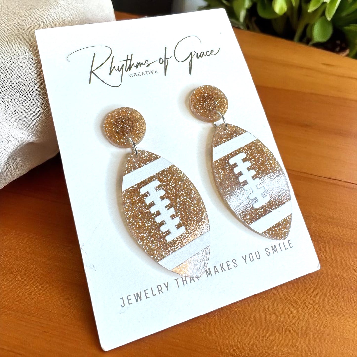 Score Big with Sports-Themed Dangle Earrings!