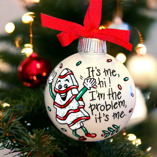 Swiftie Ornament - Eras Tour Ornament, Christmas Ornament, Holiday Ornament, Swiftie Era, Merry Swiftmas, Christmas Era, Christmas Tree Snack Cake - Rhythms of Grace Creative