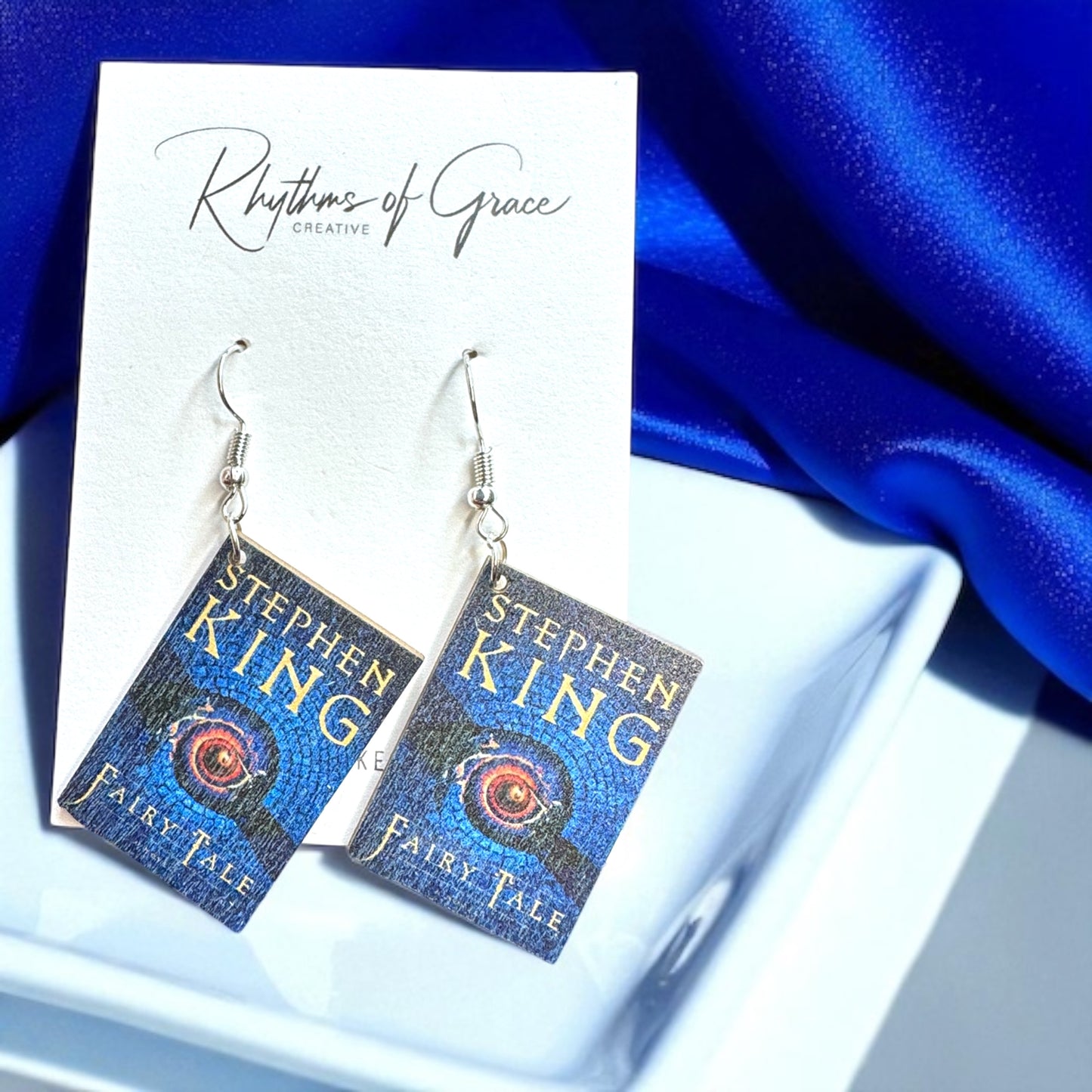 Book Earrings โ The Perfect Accessory for Every Literary Lover! ๐ - Rhythms of Grace Creative
