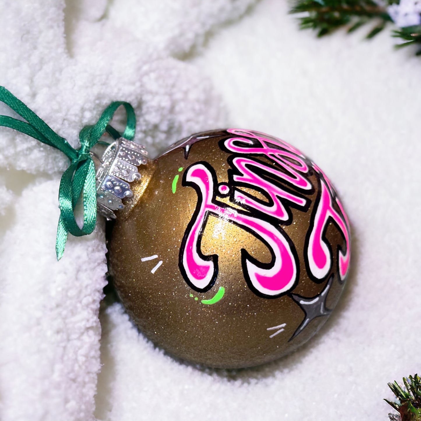 Tinsel Tits: A Cheeky Christmas Ornament that Sparkles!