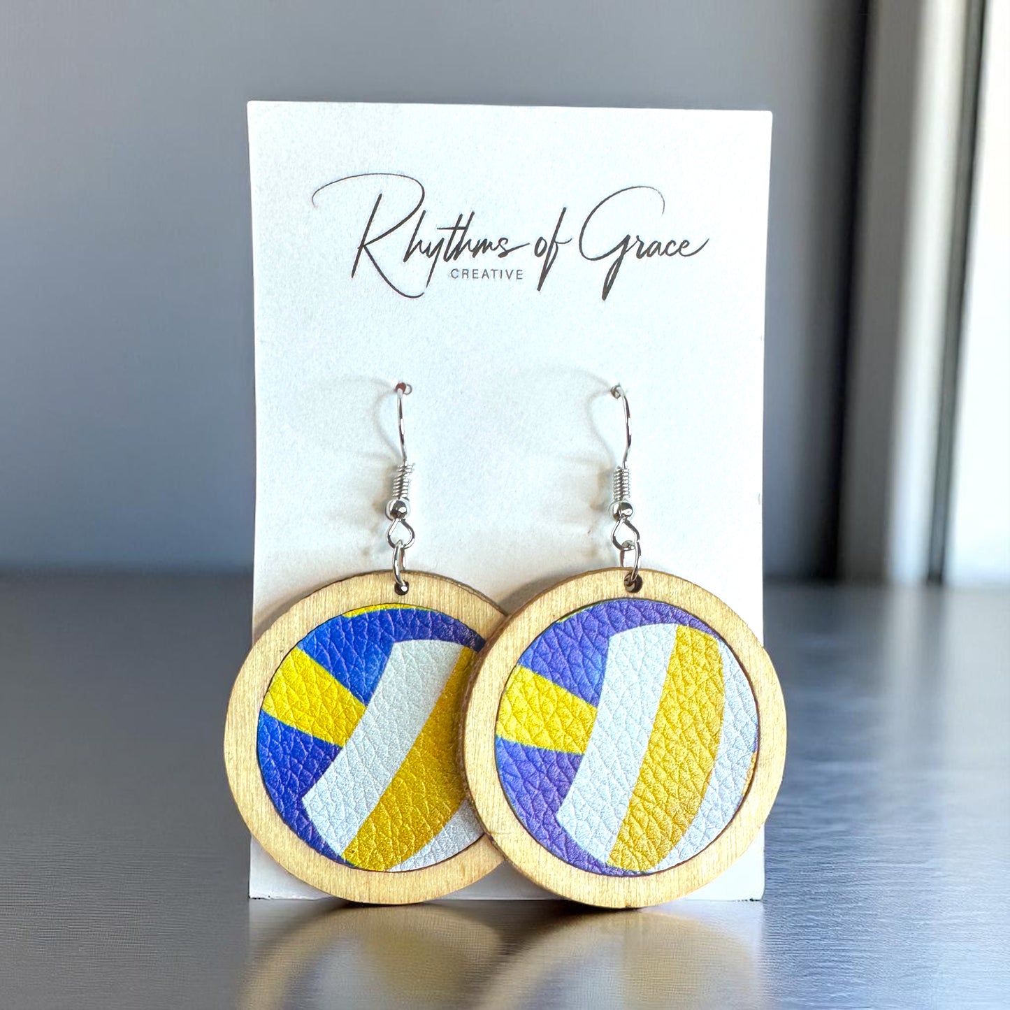 Serve Up Style with Our Volleyball Dangle Earrings! 🏐
