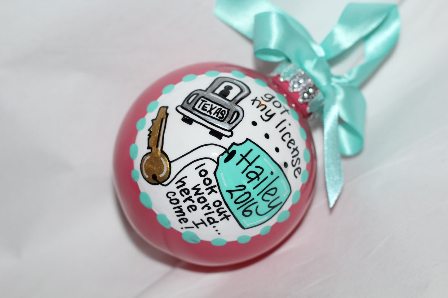 Christmas Ornament: "Driver's License" – Celebrate the New Driver in Your Life