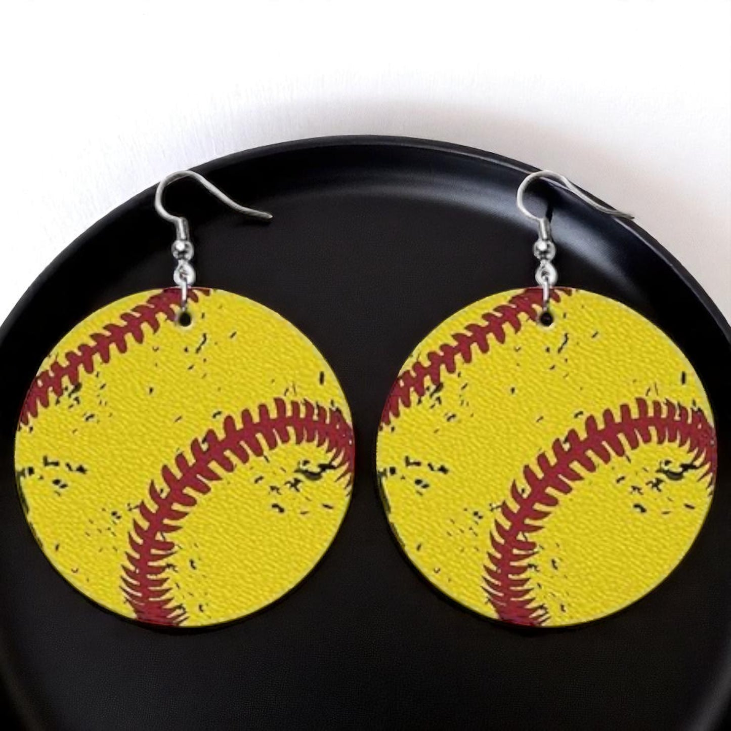 Hit a Style Home Run with Softball Dangle Earrings!