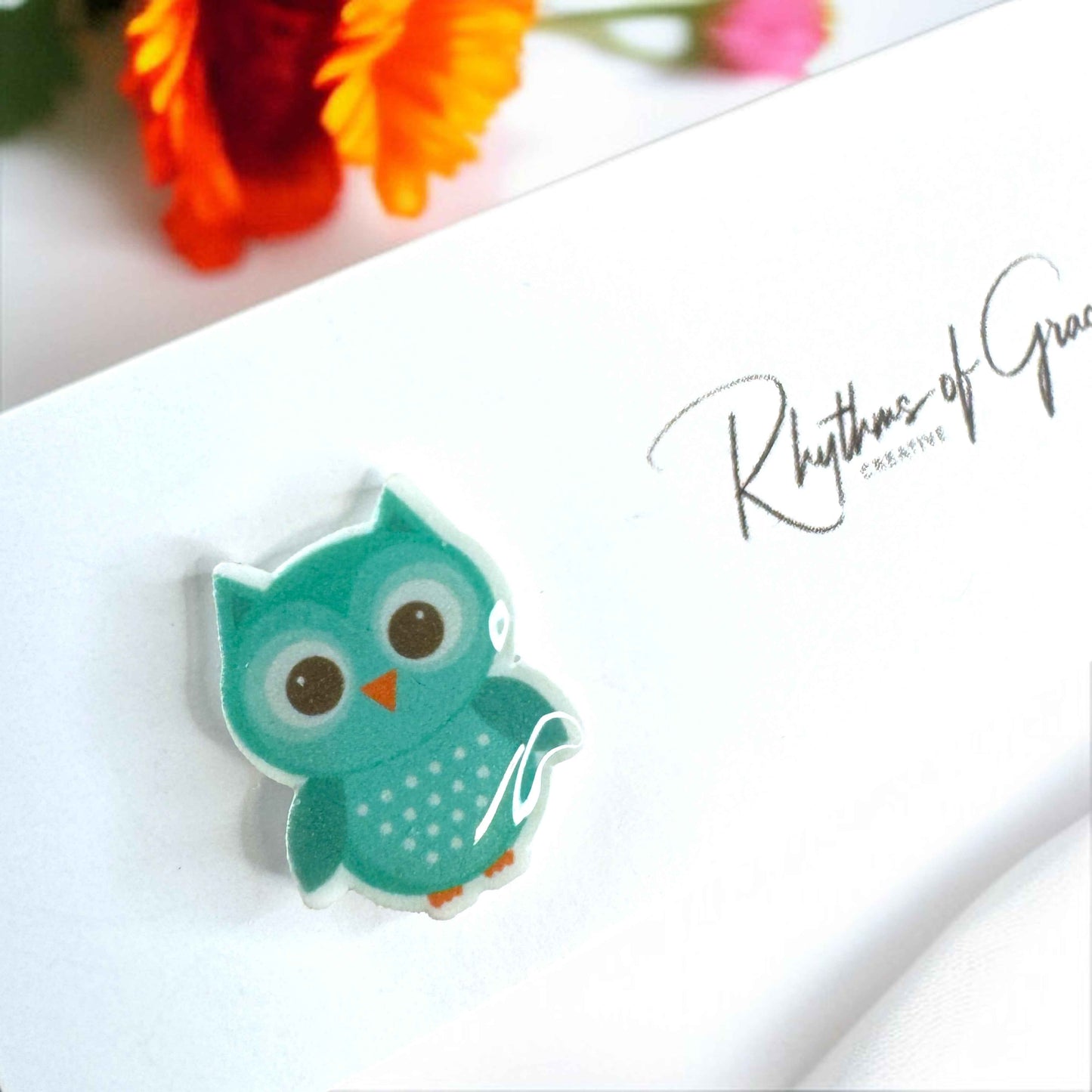 Cartoon Owl Stud Earrings: A Hoot for Your Ears!