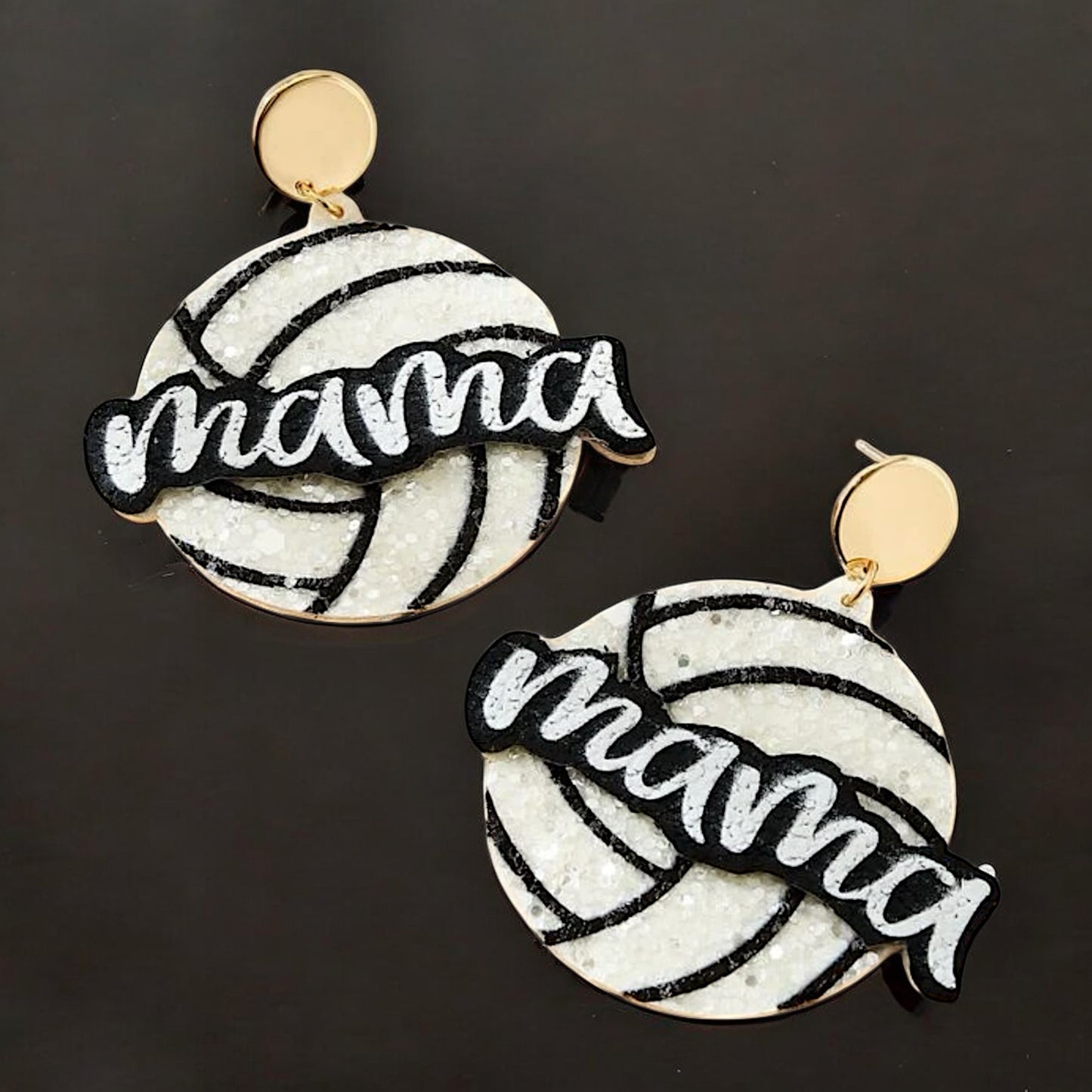 Spike Up Your Style with Volleyball Mama Earrings! 🏐