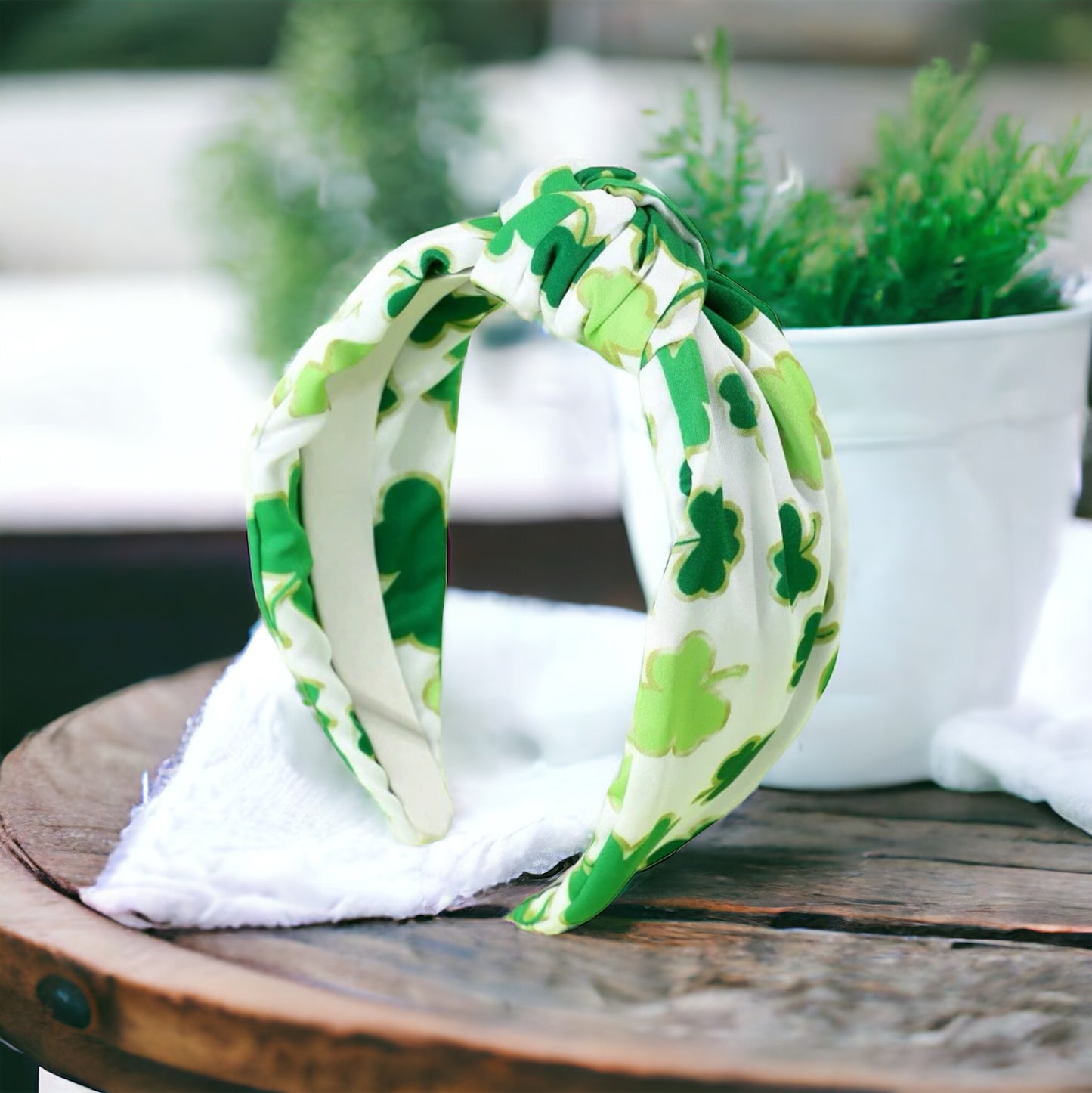 Shamrock Shenanigans Headband - Festive Fun for St. Patrick’s Day! 🍀✨