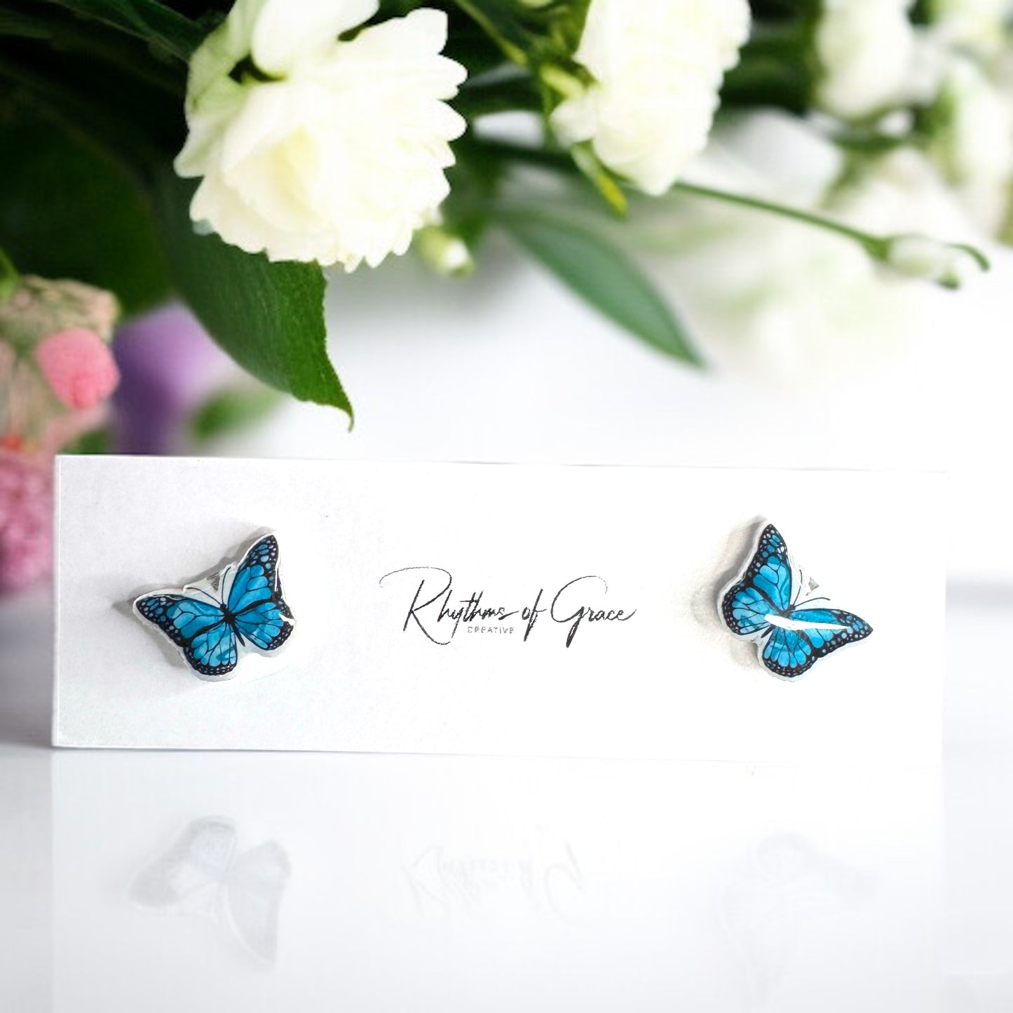Flutter into Fashion with Our Butterfly Stud Earrings! 🌟
