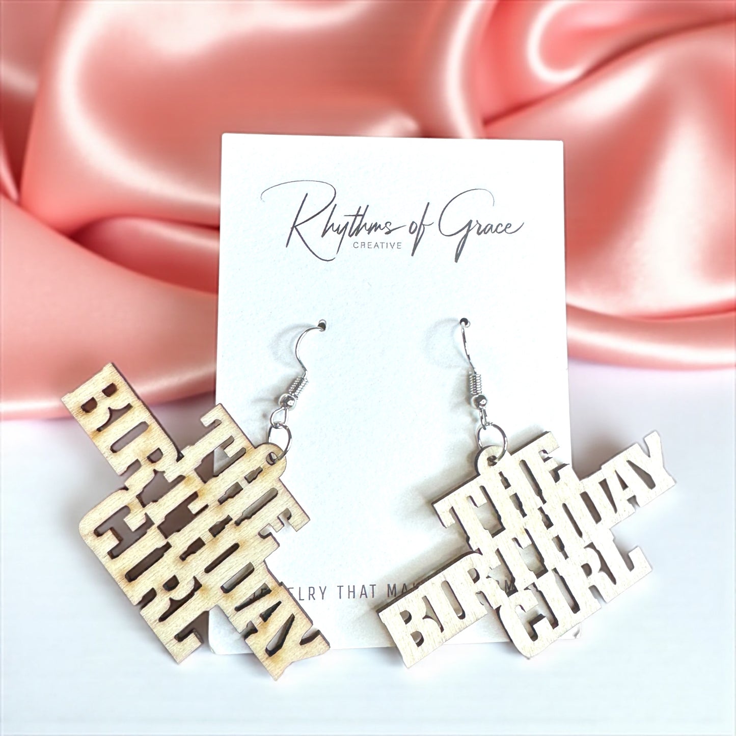 Party Vibes: 'Birthday Girl' Earrings for the Ultimate Celebration! - Rhythms of Grace Creative