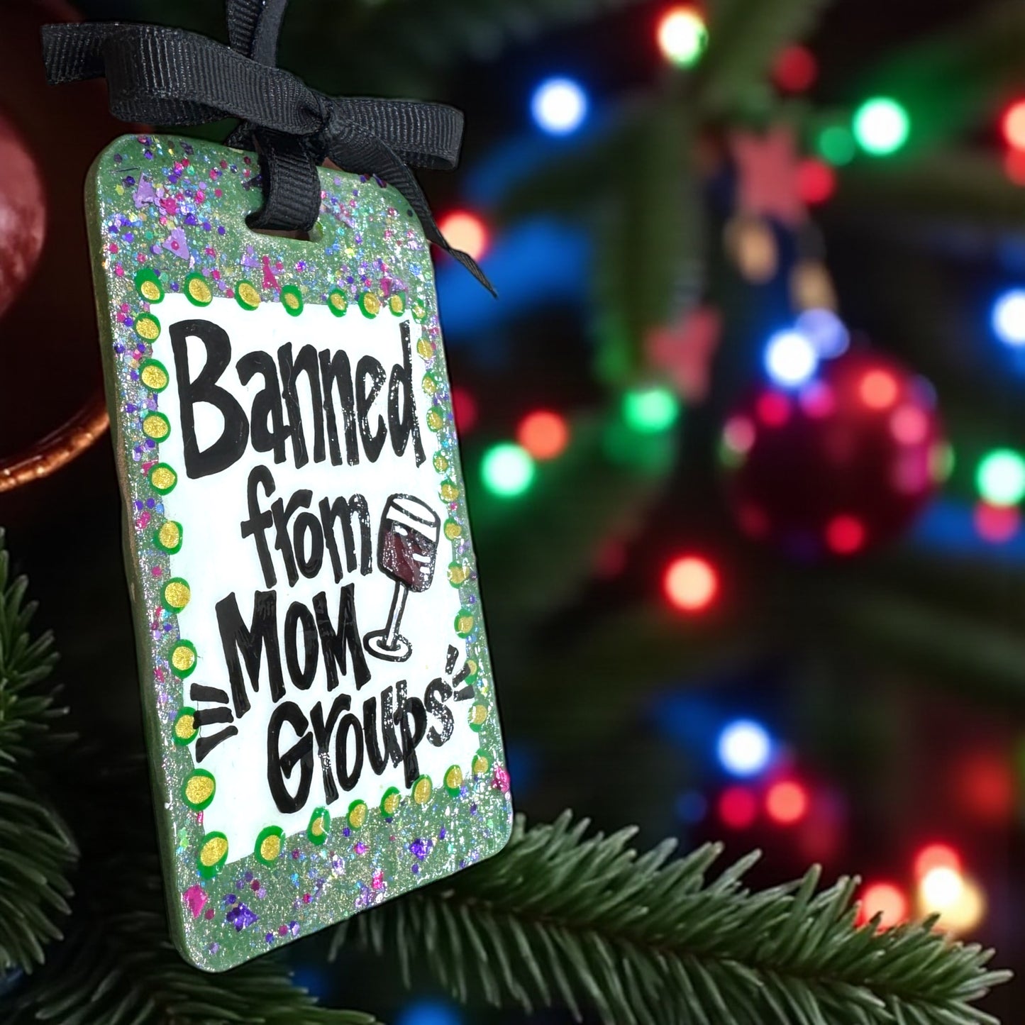 Mom Groups Beware: The Hilarious Ornament You Need!