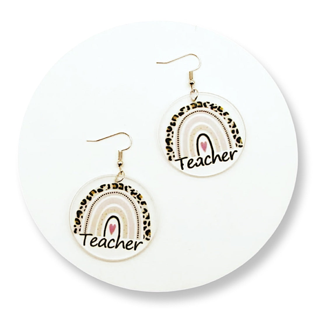 Teacher Earrings Collection: Show Your Passion for Teaching! ๐ - Rhythms of Grace Creative