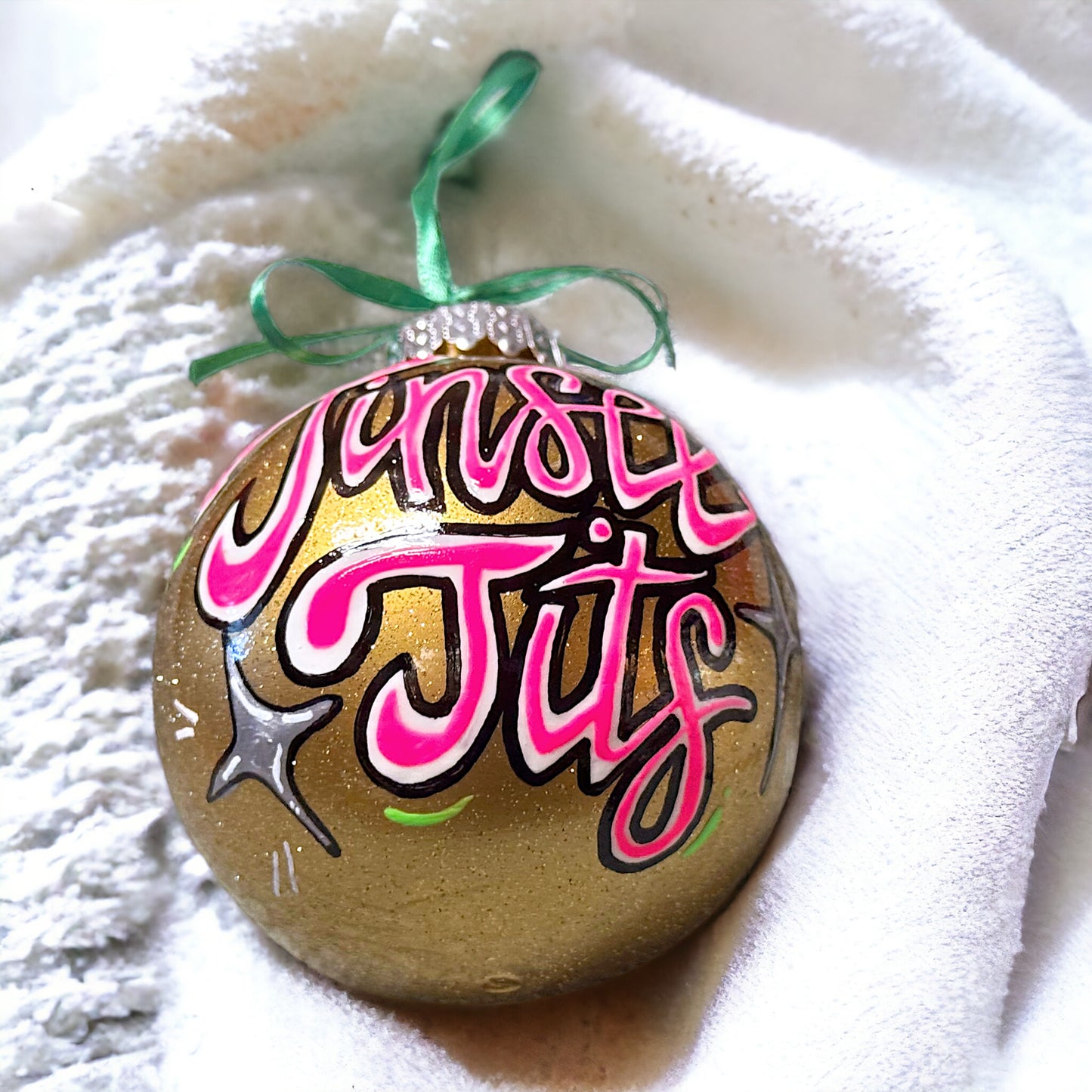 Tinsel Tits: A Cheeky Christmas Ornament that Sparkles!
