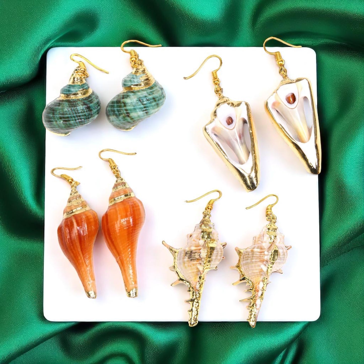 Dive into the Ocean Vibes with Our Seashell Dangle Earrings!