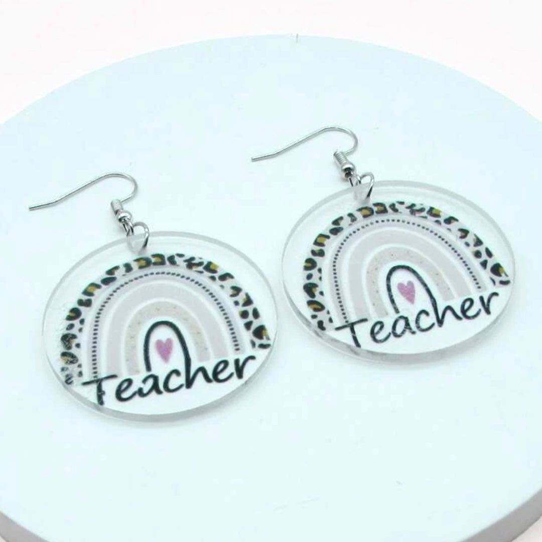 Teacher Earrings Collection: Show Your Passion for Teaching! ๐ - Rhythms of Grace Creative