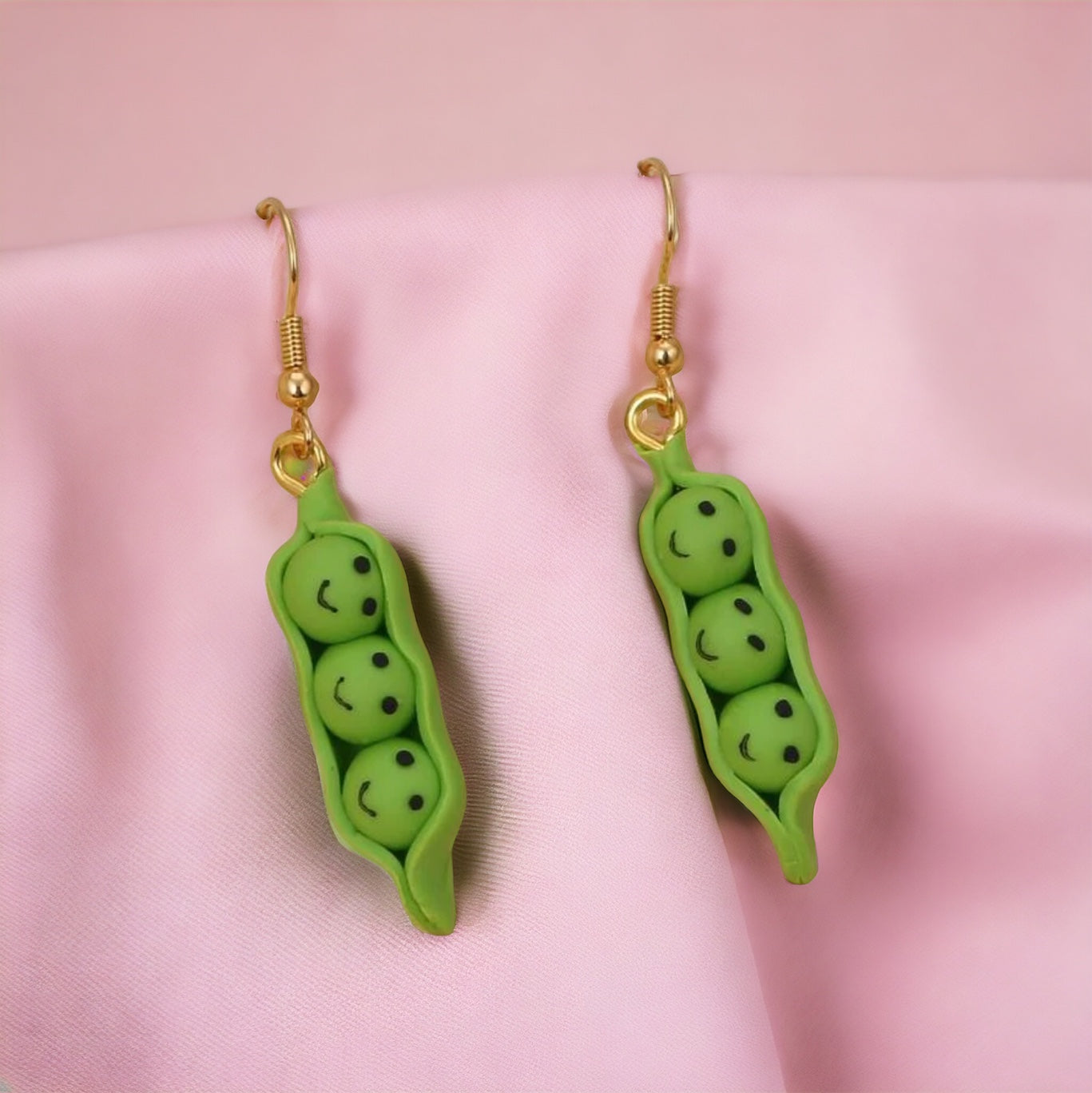 Three Peas in a Pod Earrings: The Perfect Pair for Every Friendship!