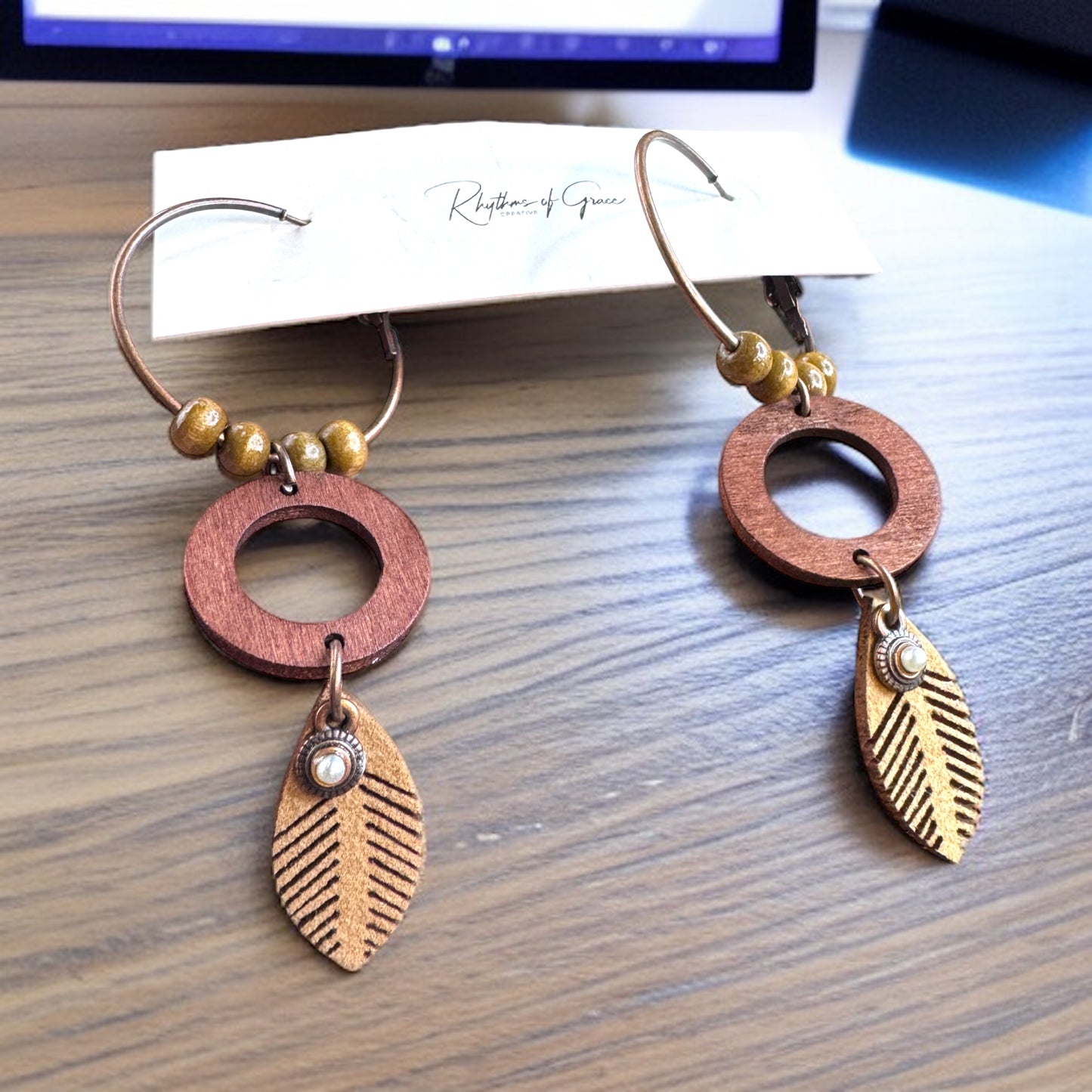 Boho Chic Hoop Dangle Earrings: Your New Statement Piece!