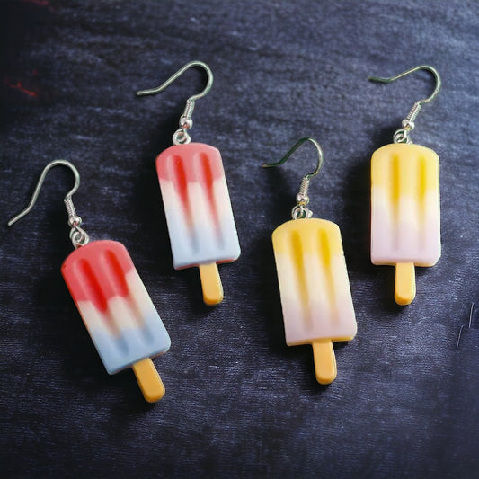 Chill Out in Style: Adorable Popsicle Earrings!