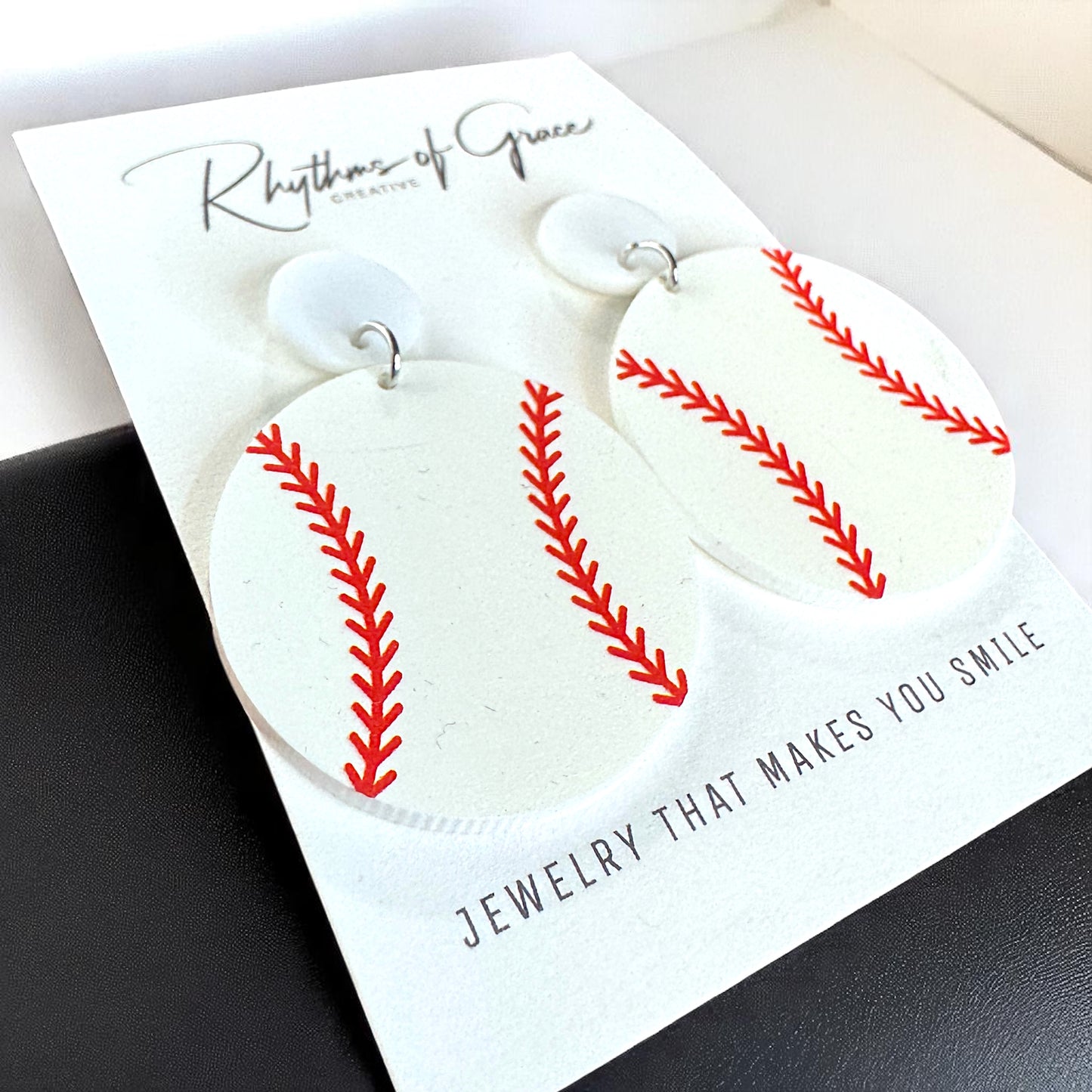Score Big with Sports-Themed Dangle Earrings!