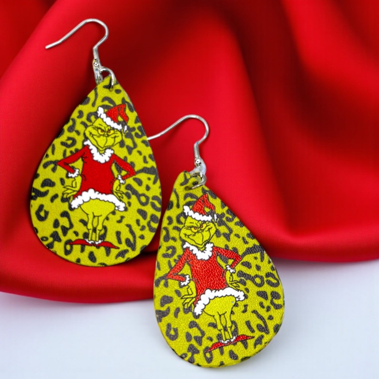 Mean One Dangle Earrings: Get Your Grinch On This Christmas!