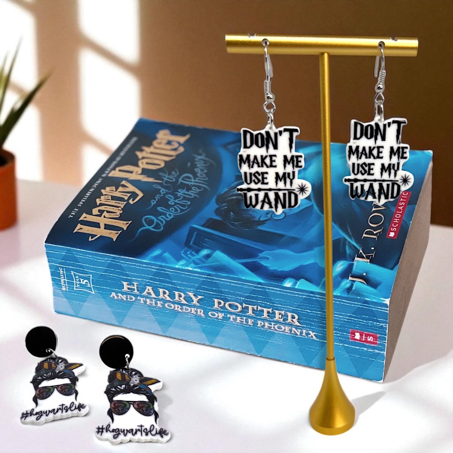 Hogwarts Earrings: Wear Your Wizarding World Adventures! ✨ - Rhythms of Grace Creative