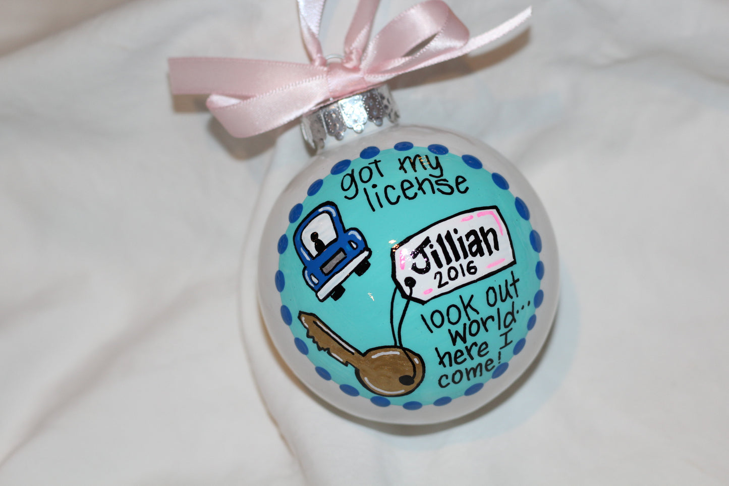 Christmas Ornament: "Driver's License" – Celebrate the New Driver in Your Life