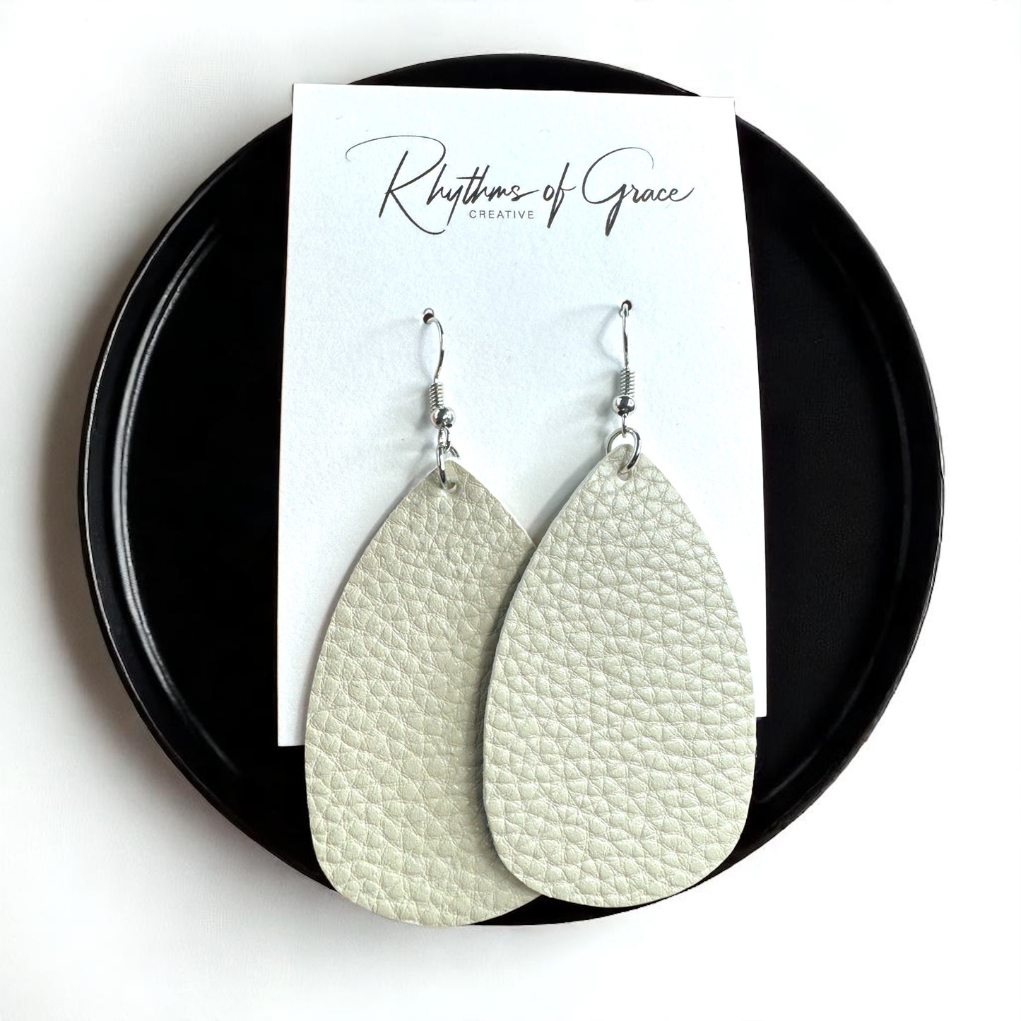 Teardrop Dream Earrings: Colorful Faux Leather Dangles for Every Occasion!