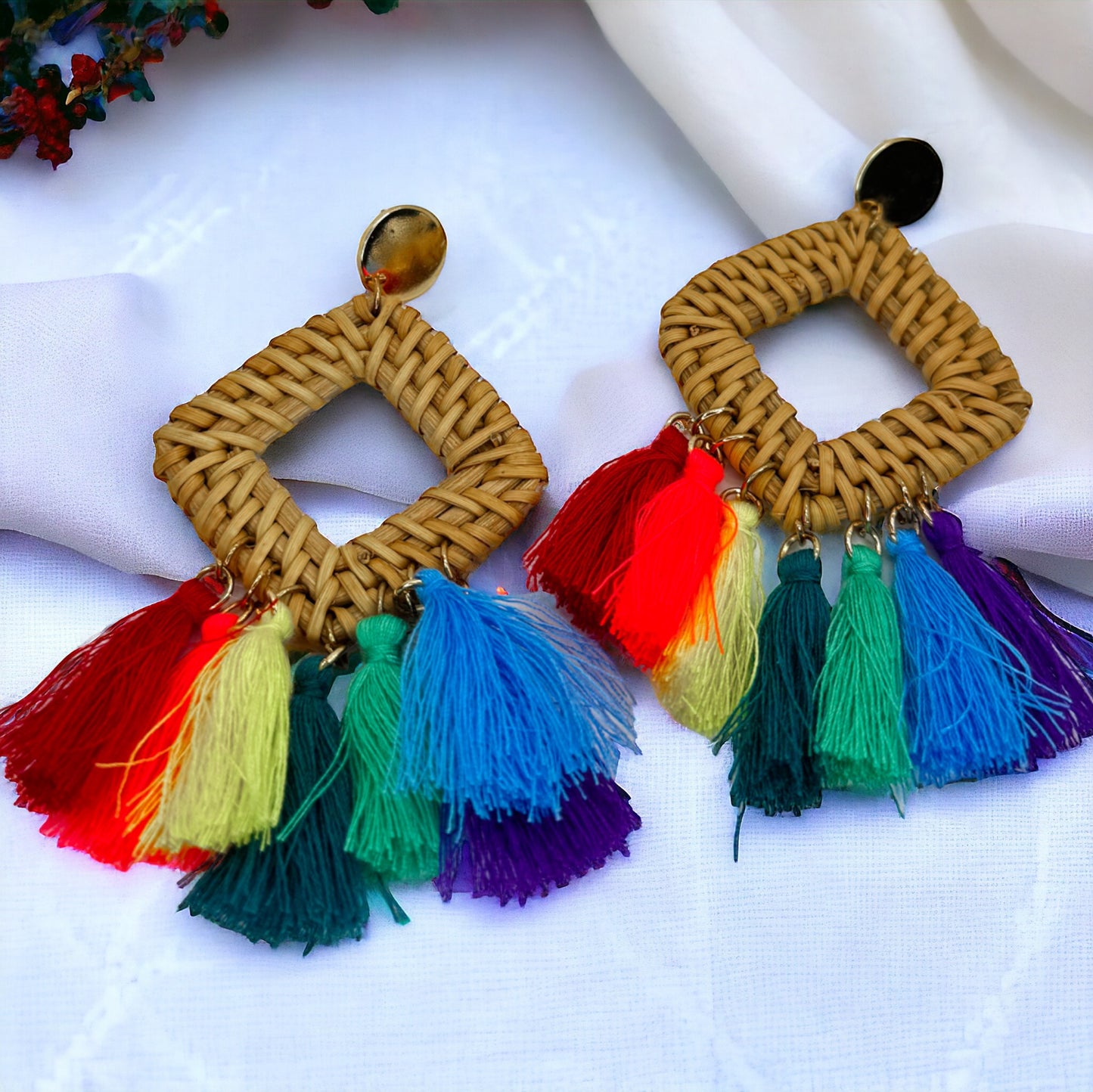 Tassel Rainbow Earrings: Celebrate with Pride!